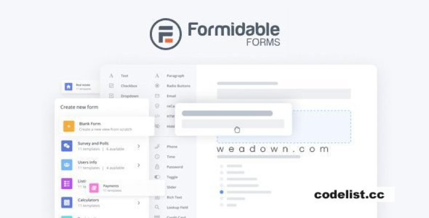 Formidable Forms Pro v6.18