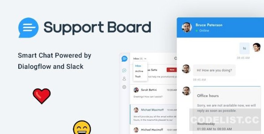 Support Board v3.7.8 - Chat WordPress Plugin - Chat & Support