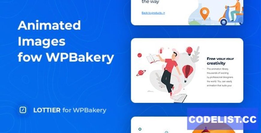 Lottier v1.1.6 – Lottie Animated Images for WPBakery