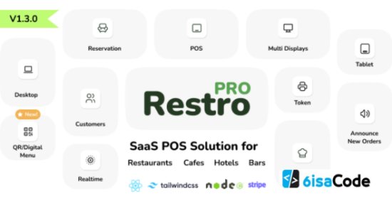 RestroPRO SaaS v1.8.0 – Smart POS Software for Restaurant, Café, Hotel & Food Truck Management