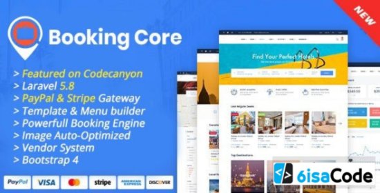 Booking Core v3.6.2 – Ultimate Travel Booking System for Rentals, Agencies & Tours