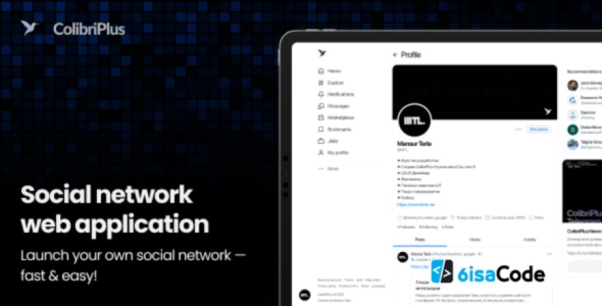 ColibriPlus – The Social Network Web Application for Niche Communities | Launch Date: 2 July 2025