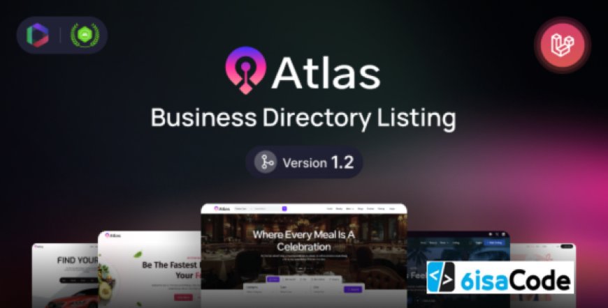 Atlas v1.2 – Laravel Business Directory & Listing Portal Script - nulled