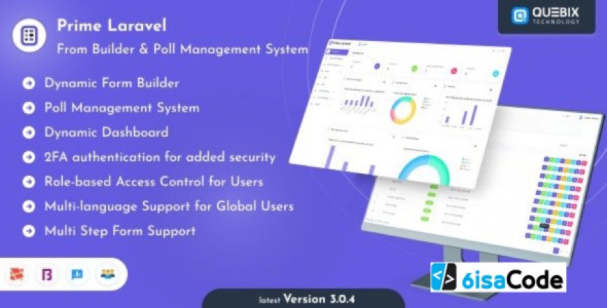 Prime Laravel v3.0.5 – Drag & Drop Form Builder and Poll Management System - nulled