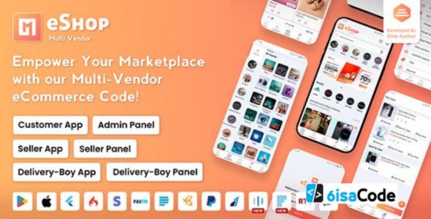 eShop v2.10.5 – Multi Vendor eCommerce Marketplace Flutter App