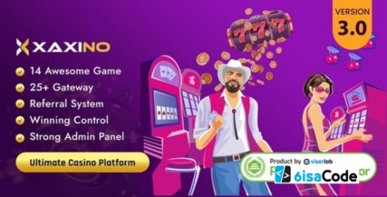 Xaxino v3.5 – Ultimate Laravel Casino & Prediction Platform
