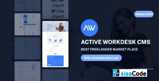Active Workdesk CMS v3.5.0 – Freelance Marketplace Script