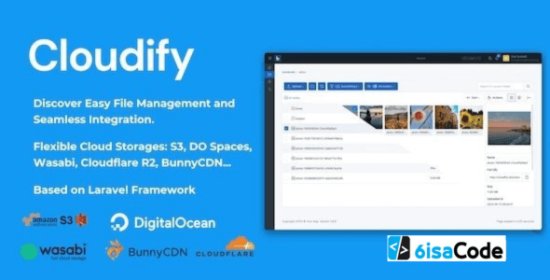 Cloudify v1.2.8 - Self-Hosted File Manager & Cloud Storage