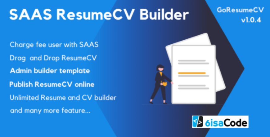 GoResumeCV v1.0.4 – SAAS Resume Builder Online – nulled