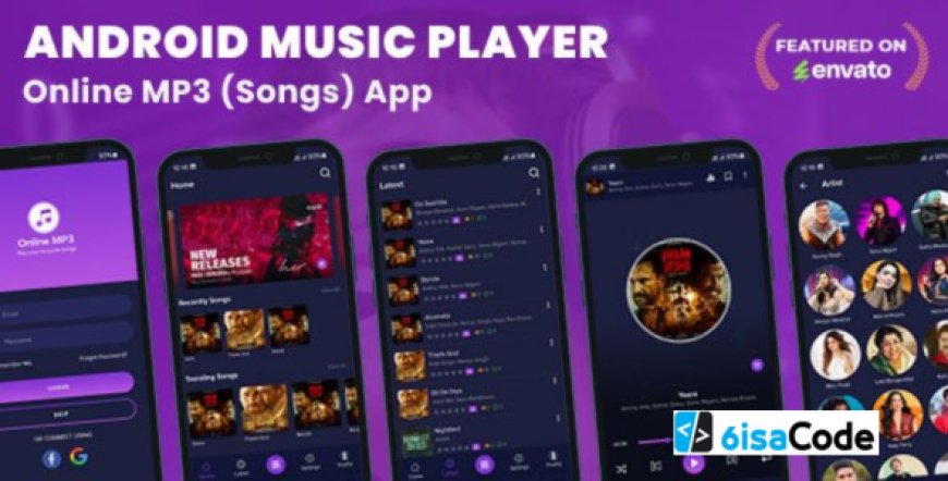 Android Music Player – Online MP3 (Songs) App – 16 July 2025 – nulled