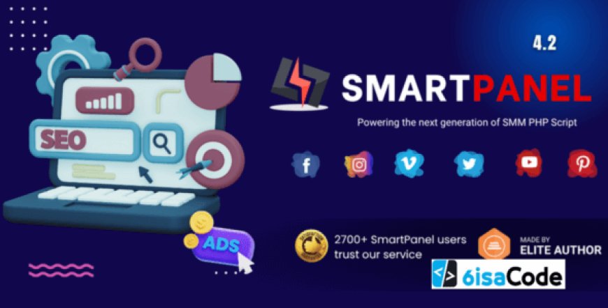 SmartPanel v4.2 – Advanced SMM Panel Script for Social Media Marketing