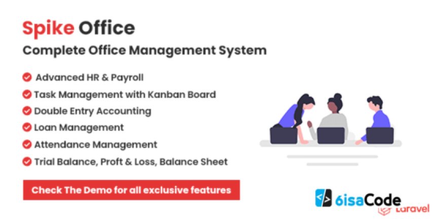 Spike Office v1.5 – Complete HR & Payroll with Loans & Double Entry Accounting (Nulled)