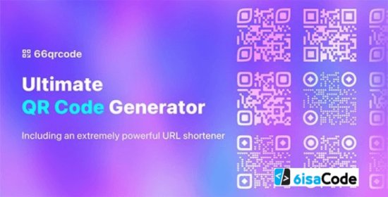 66qrcode QR Code Generator v36.0.0 – Ultimate & Powerful URL Shortener SaaS
