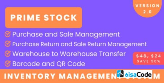 PrimeStock Inventory Management Software v2.0 – Powerful Real-Time Tracking & Control