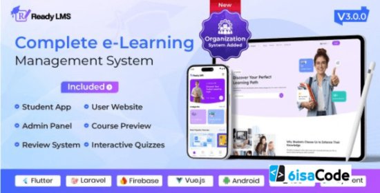 Ready LMS v3.1.0 Complete Learning Management System – Ultimate Web & Mobile Solution