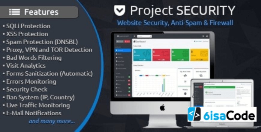 Project Security Website Security v5.1.2 – Ultimate Anti-Spam & Firewall Protection