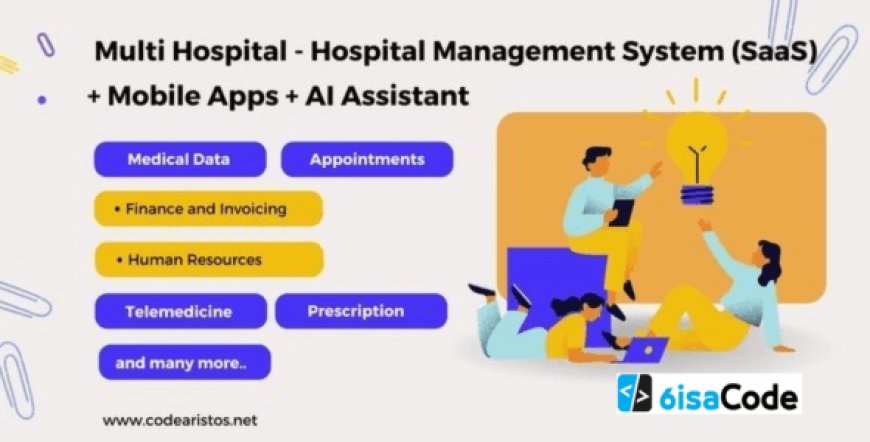 Multi Hospital Hospital Management System v8 Sept 2025 – Powerful SaaS Healthcare Solution