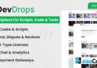 DevDrops Code Marketplace Platform 1.1.0 – Powerful Modern Marketplace for Scripts, Code & Tools