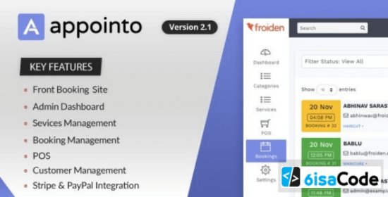 Appointo Booking Management System – Appointo v2.3.9 | Powerful & Smart Solution for Easy Appointments