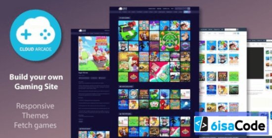Powerful CloudArcade v2.1.3 – HTML5 / Web Game Portal CMS