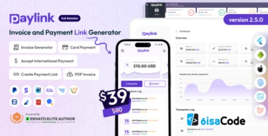 PayLink v2.5.0 – Invoice and Payment Link Generator Full Solution