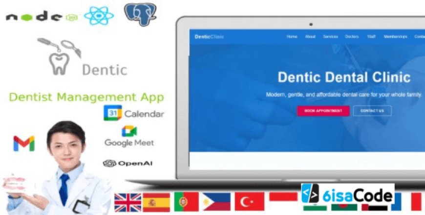 Dentic v1.1.0 AI Smart Solution for Dental Clinics – Powerful Management Tool