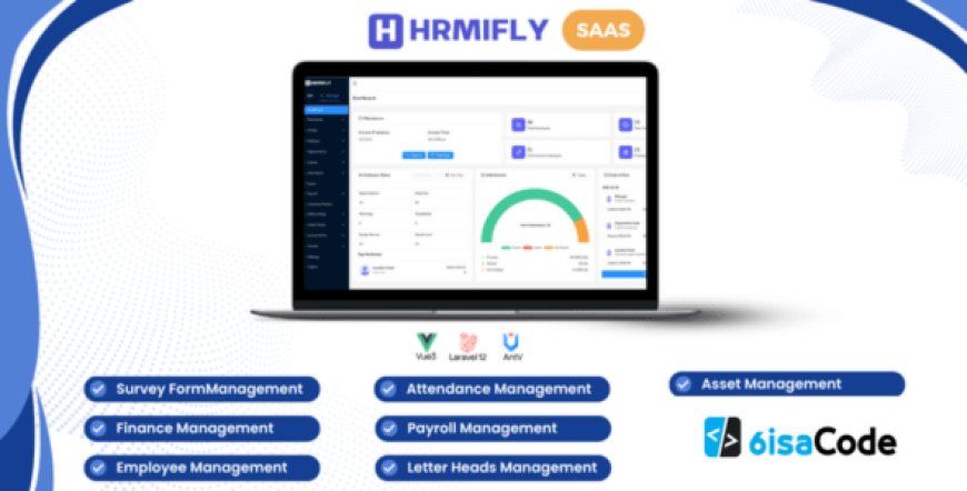 Hrmifly SAAS 2.0.0 – Powerful Complete Payroll and HR Management System