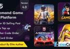 Game Top Up Platform Script – Gamers Arena v4.1 Powerful Digital Game Store System, Game Top Up & Gamer ID Selling