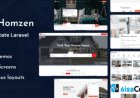 Real Estate Agency Portal Script – Homzen v1.3.2  Best Laravel Real Estate Multilingual Platform