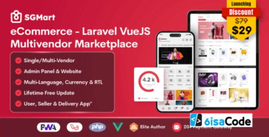 Powerful SGMart eCommerce – Laravel Multivendor Marketplace CMS v1.0 with POS