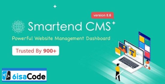 Powerful SmartEnd CMS Laravel Admin Dashboard with Frontend and Restful API v12.0.0