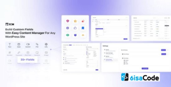 Easy Content Manager Premium WordPress Plugin v1.1.1 – Manage Custom Content Easily