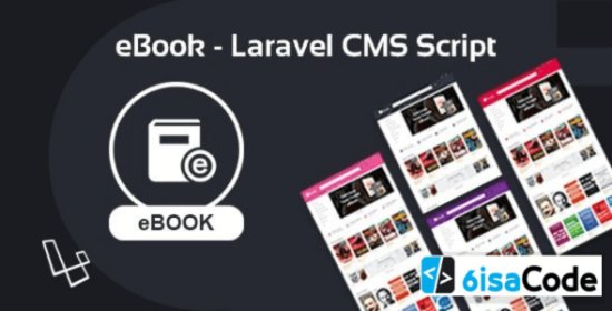 eBook Laravel CMS Script v2.1.1 – Powerful Digital eBook Management System