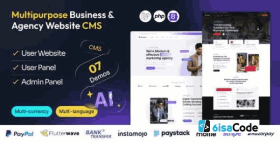 Quland Laravel CMS – Best Multipurpose Business and Agency Website CMS (v1.0)
