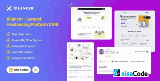 Powerful Freelancer Marketplace Platform Script – Xilancer v3.6.3