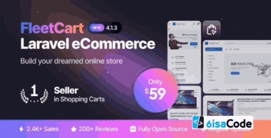 Best Ecommerce CMS for Startups – FleetCart v4.7.11: Laravel Ecommerce CMS
