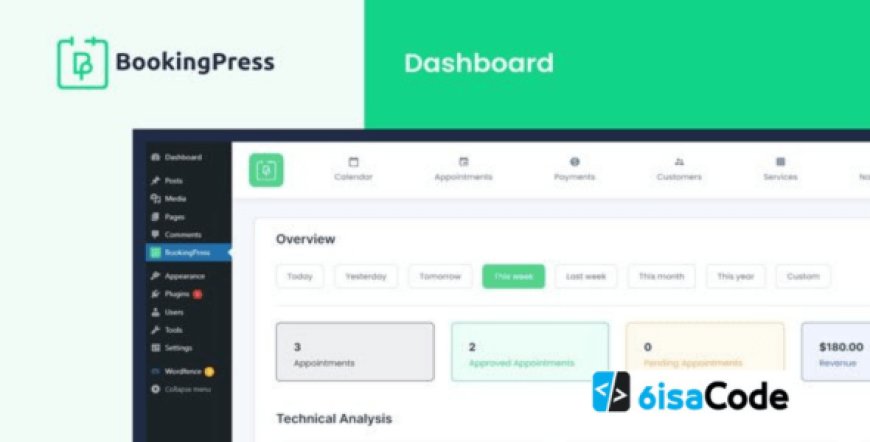 BookingPress Pro v5.0.1 – Best WordPress Appointment Booking Plugin for Businesses
