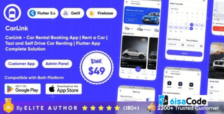 Best CarLink v1.4 – Car Rental Booking App for Taxi and Self Drive Car Rentals