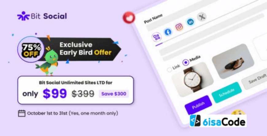 Bit Social Pro WordPress Auto Post Plugin v1.7.1 – Best Social Media Automation Tool