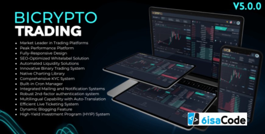 Bicrypto Crypto Trading Platform v5.6.0 – The Ultimate Solution for Secure & Fast Crypto Trading