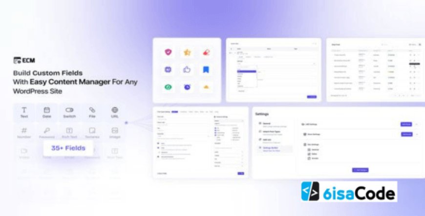 Easy Content Manager Premium WordPress Plugin v1.1.1 – Manage Custom Content Easily