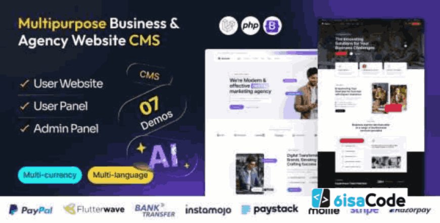 Quland Laravel CMS – Best Multipurpose Business and Agency Website CMS (v1.0)