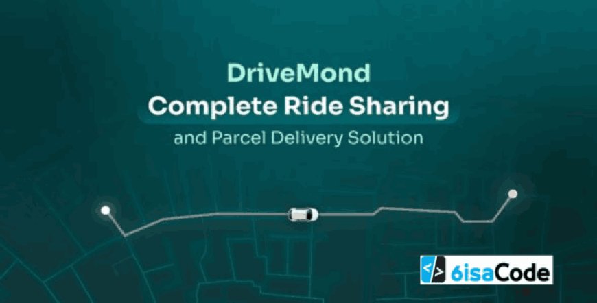 DriveMond Ride Sharing Script v2.8 – Complete Taxi & Parcel Delivery Solution