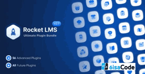 Powerful LMS Plugins Bundle – Universal Plugins Bundle for Rocket LMS v2.1