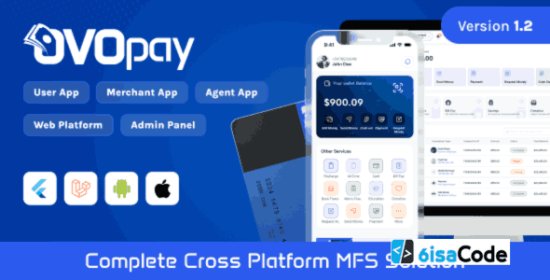Mobile Financial Services Software – OvoPay v1.6 Complete Cross Platform MFS Solution