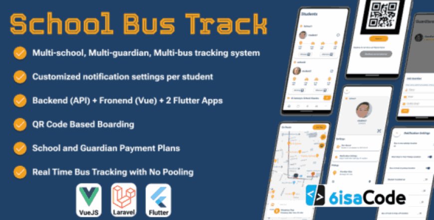 School Bus Tracking System Software – SchoolBusTrack v2.3 Multi School Solution