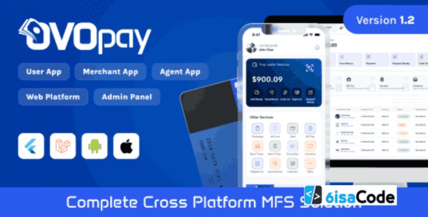 Mobile Financial Services Software – OvoPay v1.6 Complete Cross Platform MFS Solution
